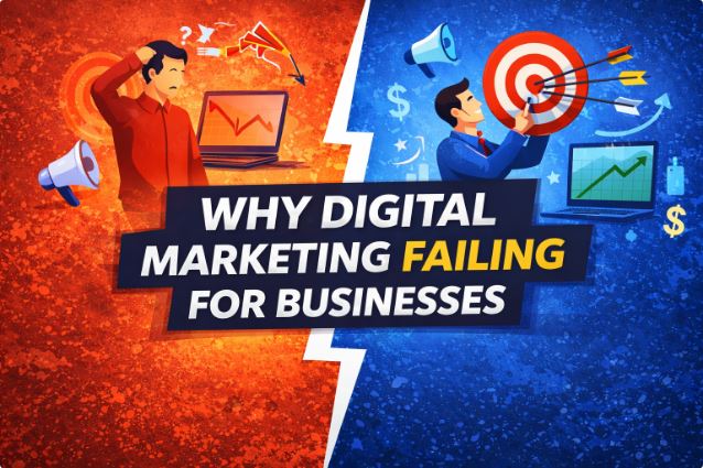 digital marketing failing for businesses
